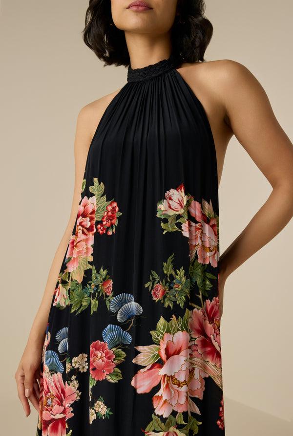 hemant & nandita Rani Long Dress