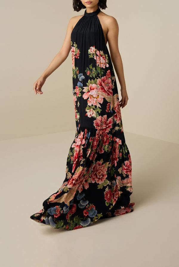 Hemant & Nandita Rani Long Dress