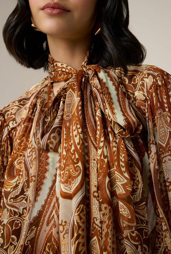 Hemant & Nandita Rida Boho Tie Top