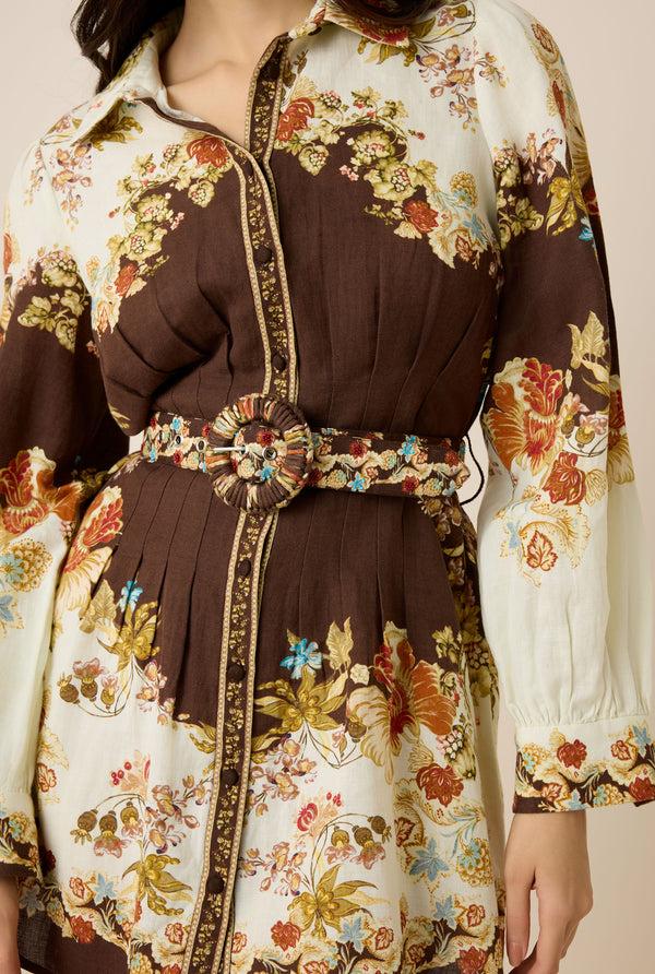 Hemant & Nandita Rohi Short Shirt Dress