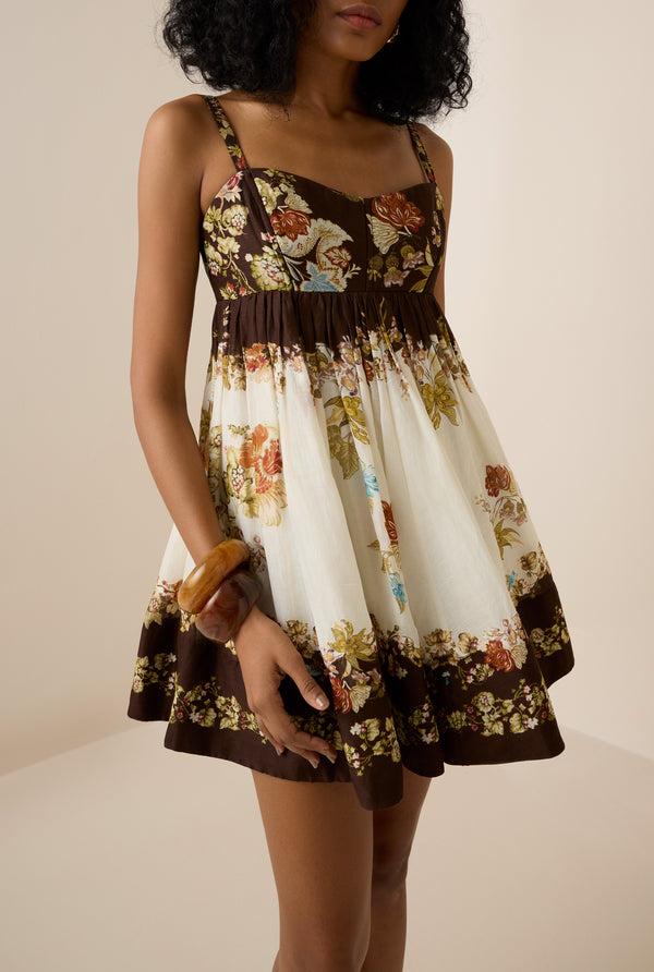 hemant & nandita Rohi Strapy Short Dress