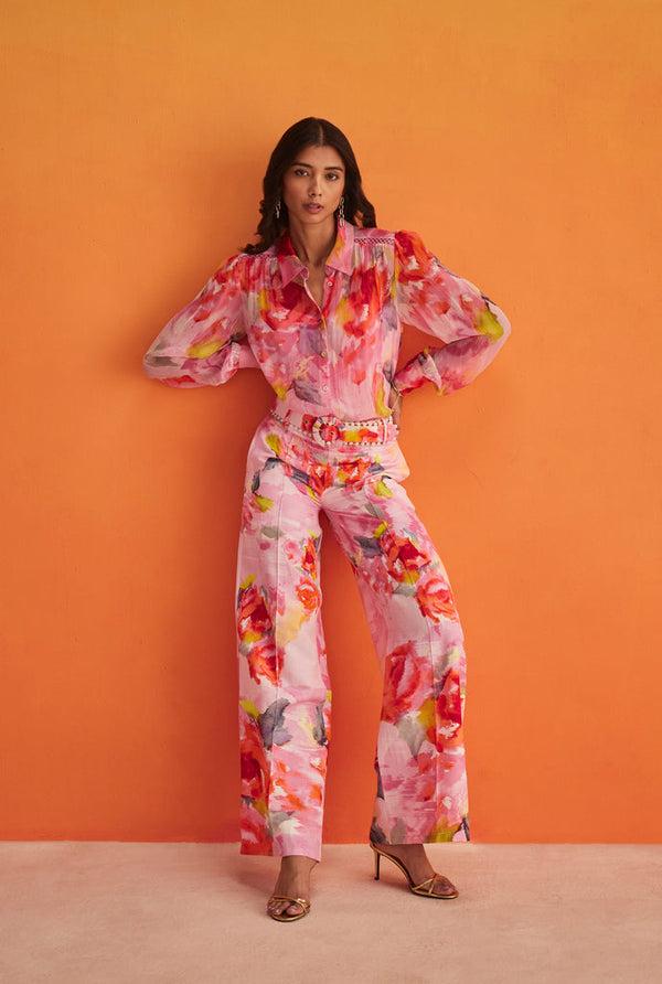 Hemant & Nandita Rosa Pants