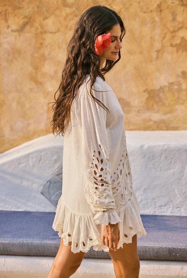 Hemant & Nandita Runa Short Dress