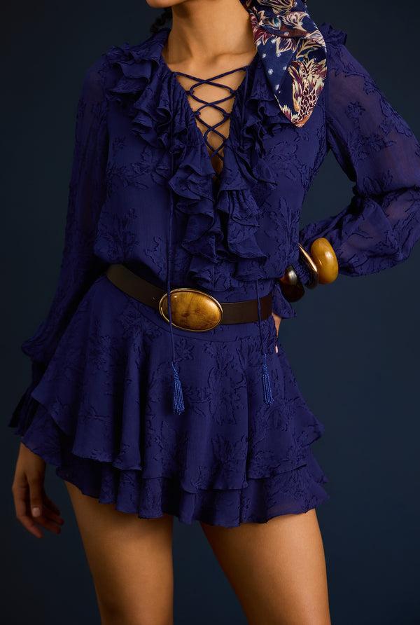 hemant & nandita Ryka Mini Skirt