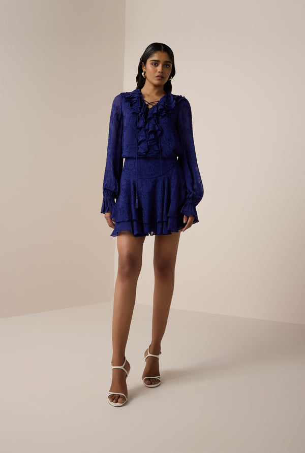 Hemant & Nandita Ryka Mini Skirt