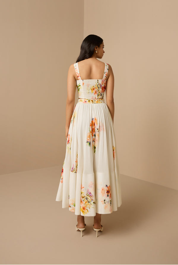 Hemant & Nandita Saba Midi Skirt