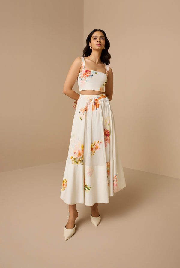 Hemant & Nandita Saba Midi Skirt