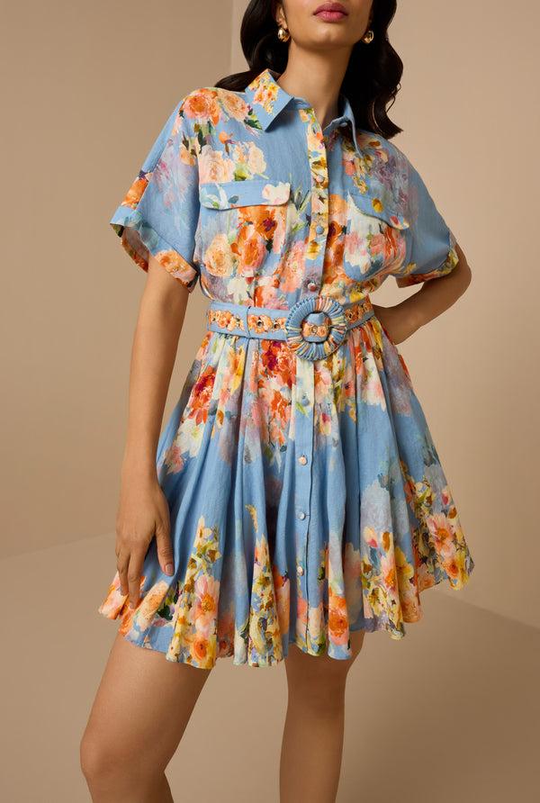 Hemant & Nandita Saba Mini Dress