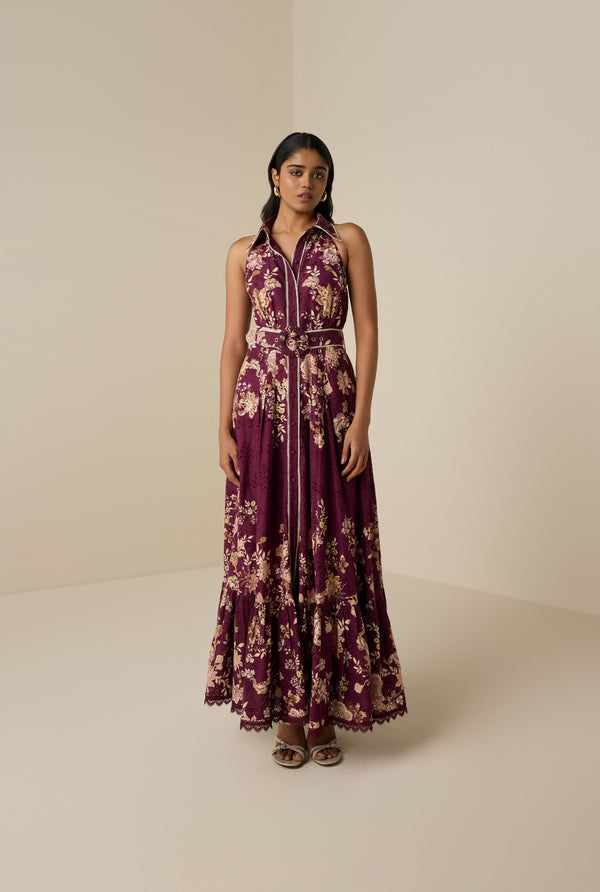 hemant & nandita Savi Long Shirt Dress