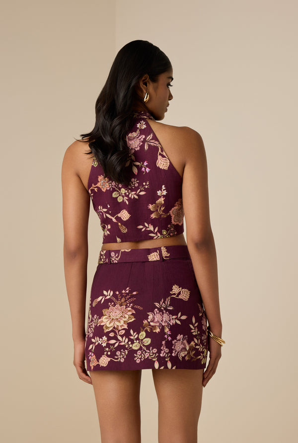 Hemant & Nandita Savi Mini Skirt