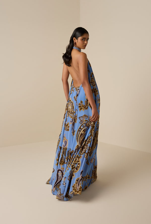 hemant & nandita Saya Long Dress