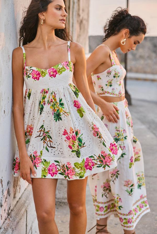 Hemant & Nandita Taha Mini Dress