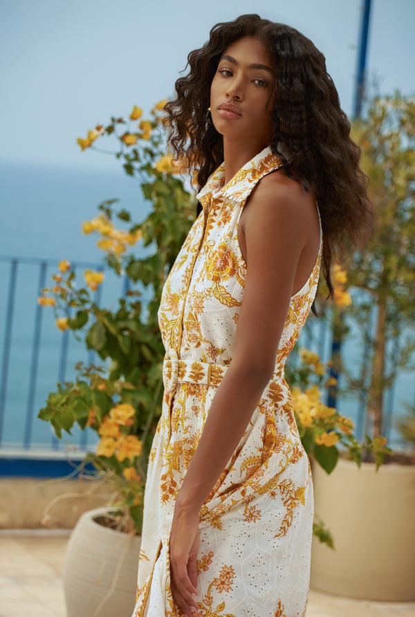 Hemant & Nandita Tora Long Dress