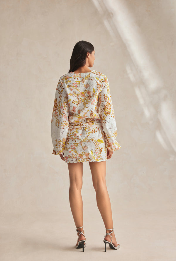 Hemant & Nandita Tora Short Dress