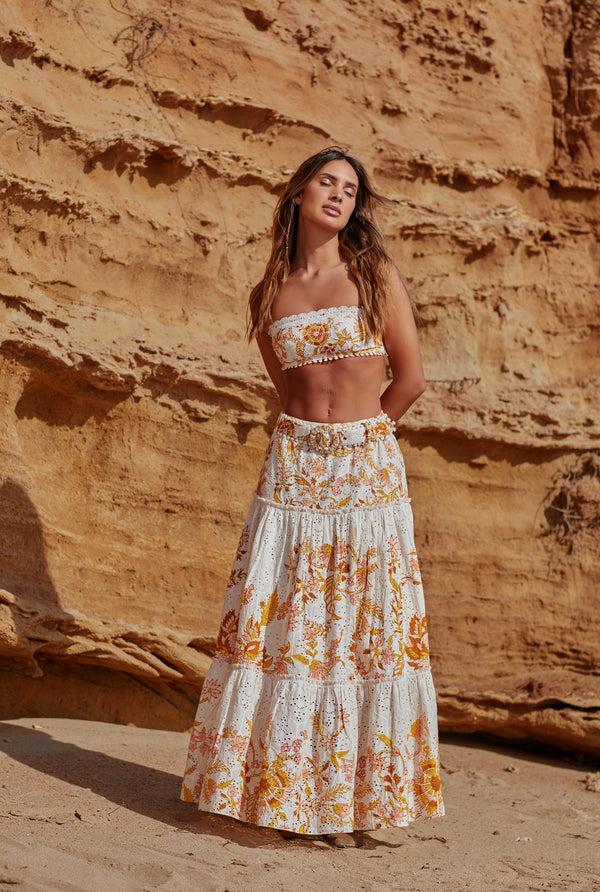 Hemant & Nandita Tora Skirt