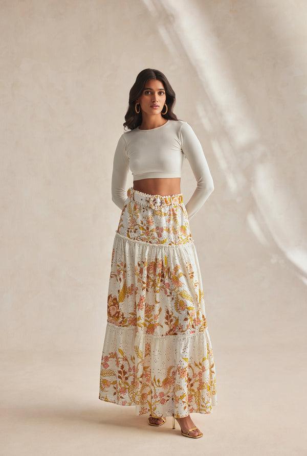 Hemant & Nandita Tora Skirt