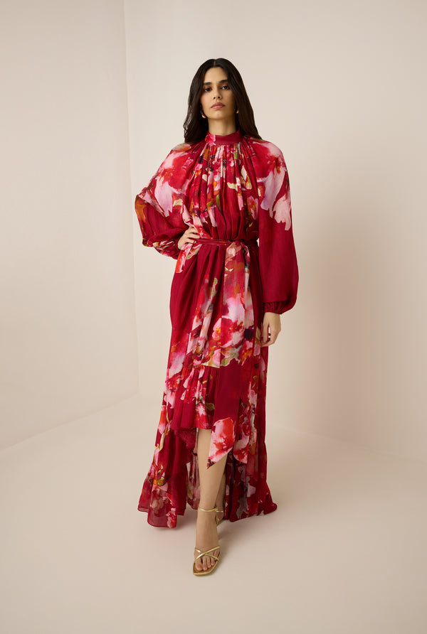 Hemant & Nandita Tuhi High Low Dress