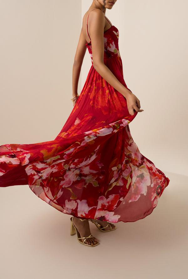 Hemant & Nandita Tuhi Long Dress