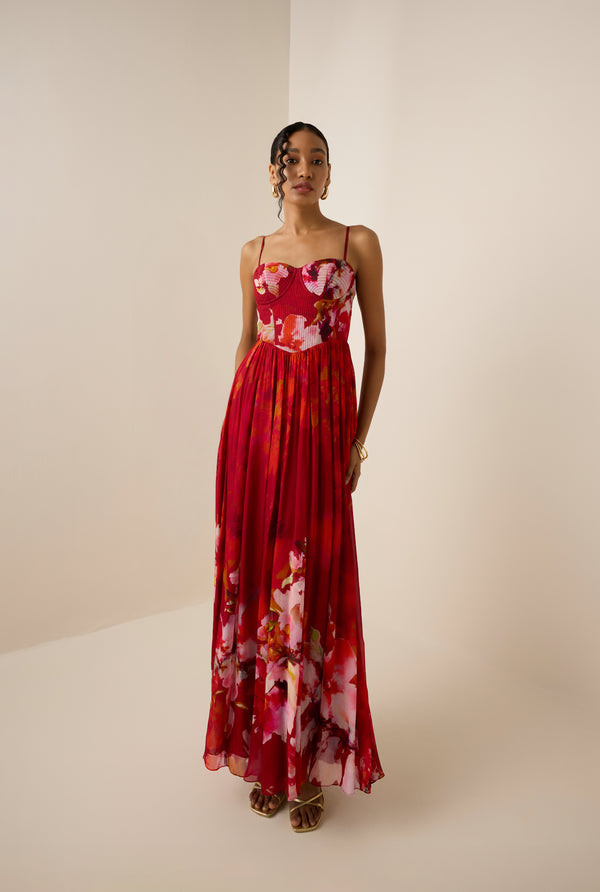 Hemant & Nandita Tuhi Long Dress