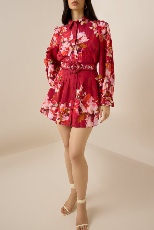 hemant & nandita Tuhi Shirt Dress