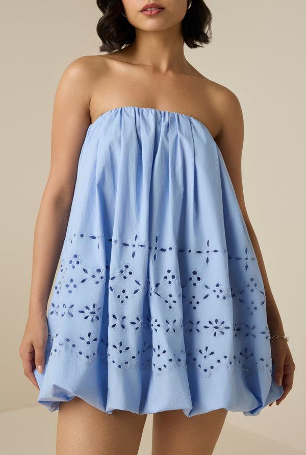 Hemant & Nandita Viva Balloon Short Dress