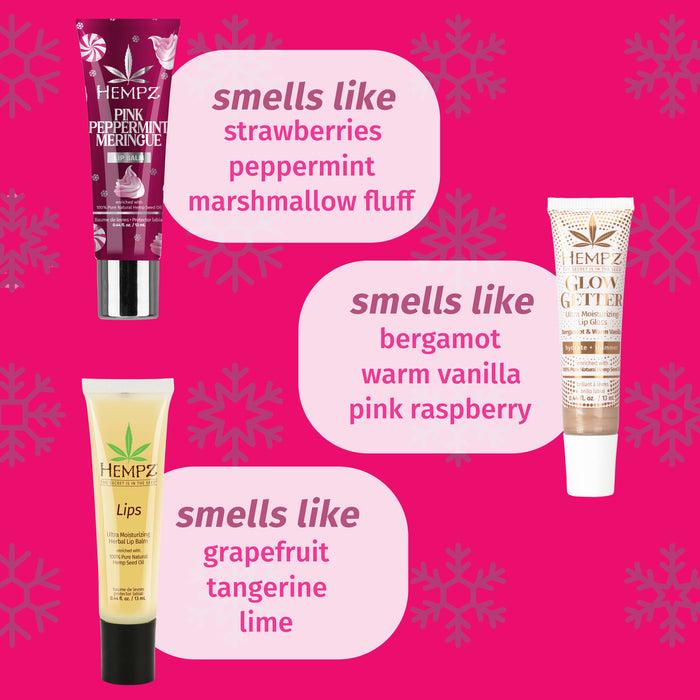 Hempz Couture All Is Balm Moisturizing Lip Balm Gift Set