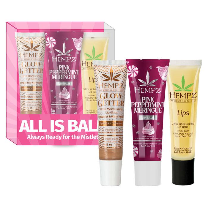 hempz couture All is Balm Moisturizing Lip Balm Gift Set hempz couture All is Balm Moisturizing Lip Balm Gift Set