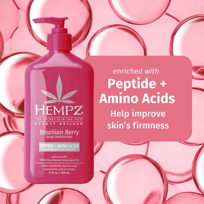 Hempz Couture Beauty Actives Brazilian Berry Body Moisturizer With Peptides + Amino Acids
