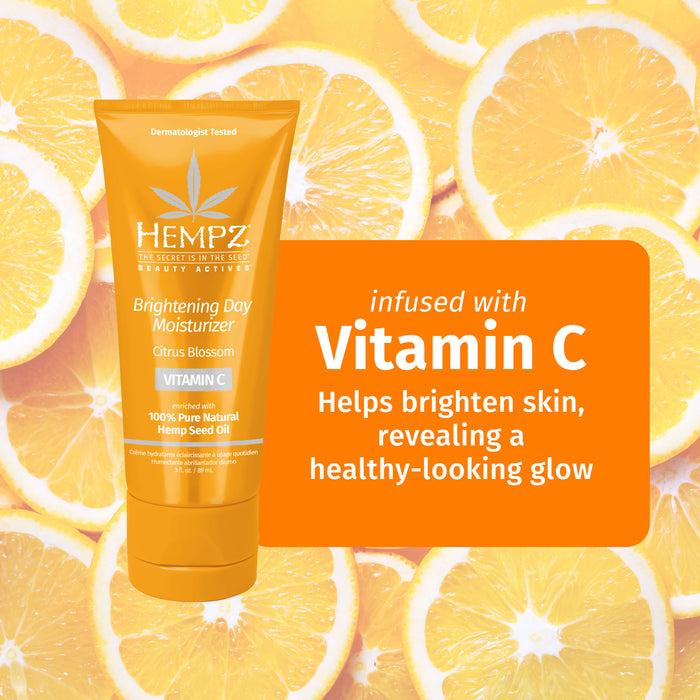 Hempz Couture Beauty Actives Citrus Blossom Brightening Day Facial Moisturizer With Vitamin C