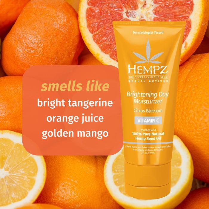 Hempz Couture Beauty Actives Citrus Blossom Brightening Day Facial Moisturizer With Vitamin C