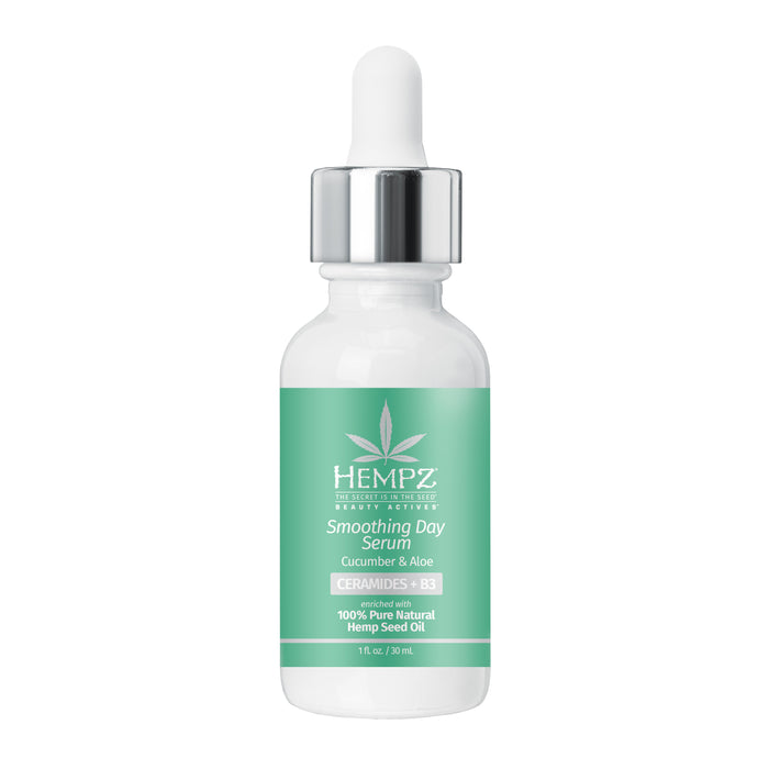 hempz couture Beauty Actives Cucumber & Aloe Smoothing Day Facial Serum with Ceramides + B3