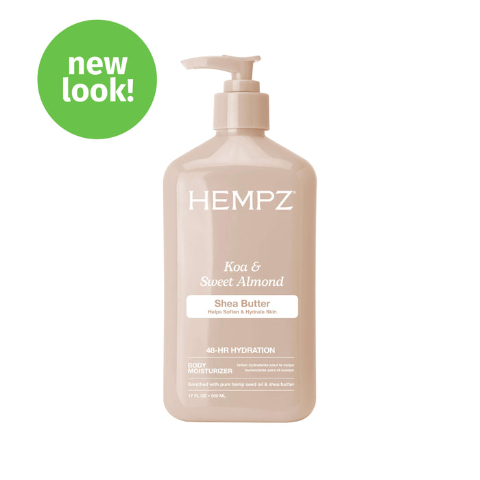hempz couture Beauty Actives Koa & Sweet Almond Smoothing Body Moisturizer with Shea Butter