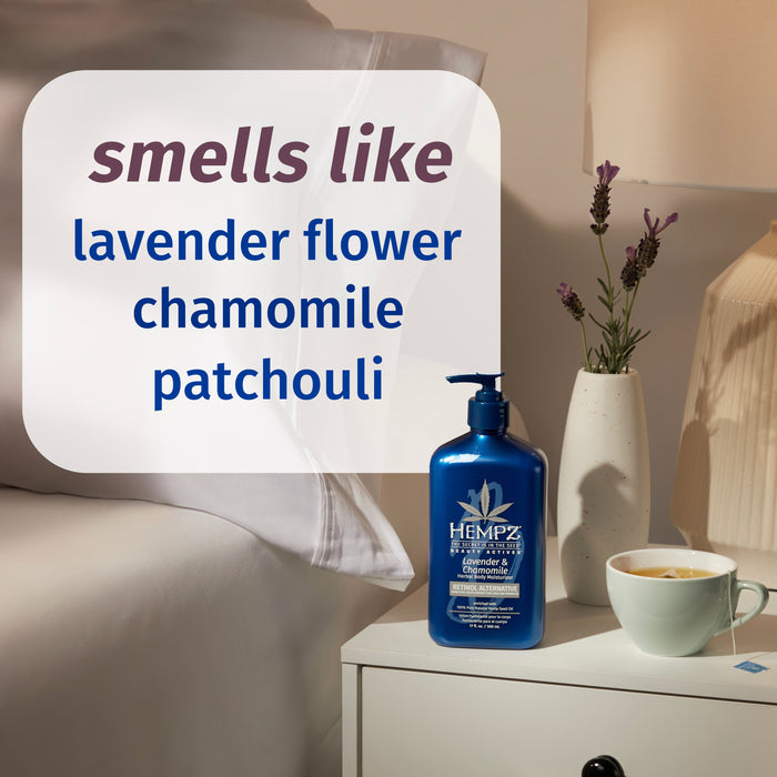 Hempz Couture Beauty Actives Lavender & Chamomile Body Moisturizer With Retinol Alternative