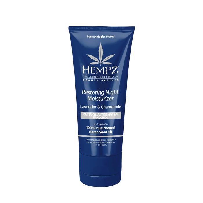 hempz couture Beauty Actives Lavender & Chamomile Restoring Night Facial Moisturizer with Retinol Alternative hempz couture Beauty Actives Lavender & Chamomile Restoring Night Facial Moisturizer with Retinol Alternative