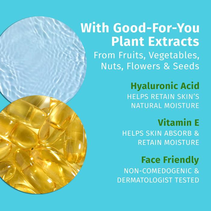 Hempz Couture Beauty Actives Ocean Breeze Gentle Facial Foaming Cleanser With Hyaluronic Acid