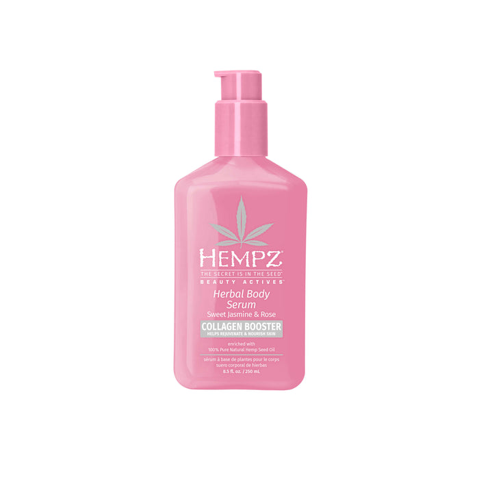 hempz couture Beauty Actives Sweet Jasmine & Rose Herbal Body Serum with Collagen Booster