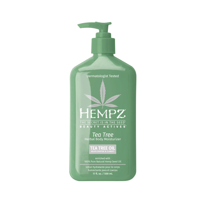 hempz couture Beauty Actives Tea Tree Herbal Body Moisturizer with Tea Tree Oil