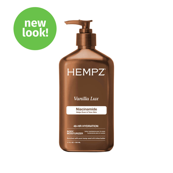hempz couture Beauty Actives Vanilla Lux Body Moisturizer with Niacinamide