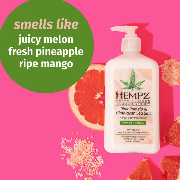 Hempz Couture Fresh Fusions Pink Pomelo & Himalayan Sea Salt Herbal Body Moisturizer