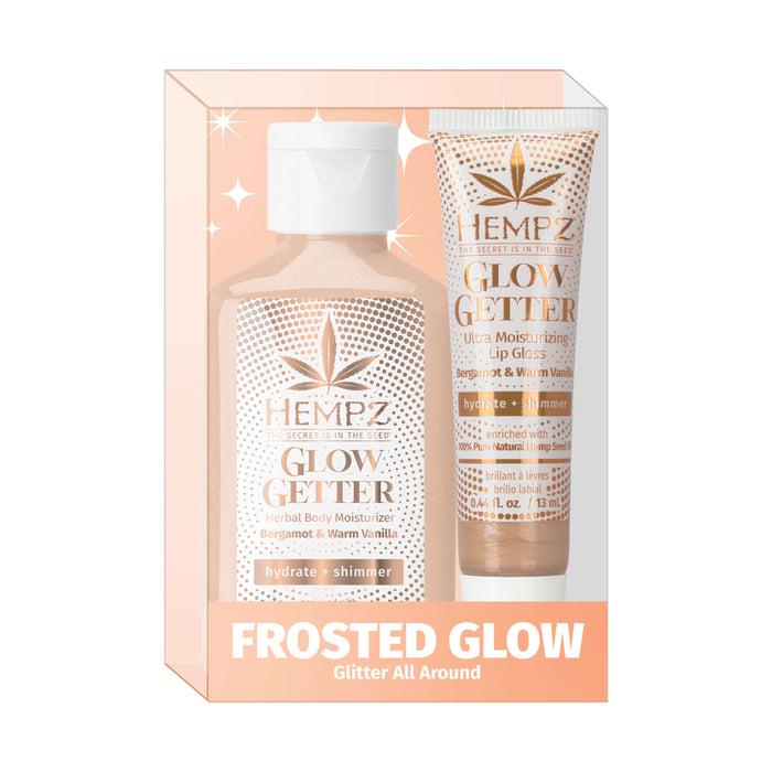 Hempz Couture Frosted Glow Getter Mini Lotion & Lip Gloss Gift Set