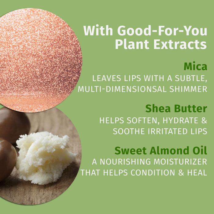 Hempz Couture Glow Getter Herbal Lip Gloss With Shimmer