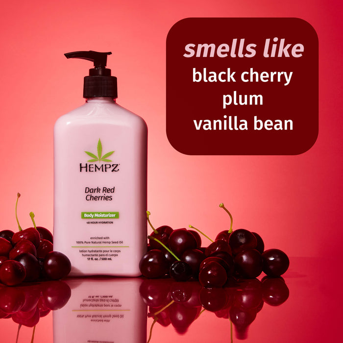 Hempz Couture Dark Red Cherries Body Moisturizer