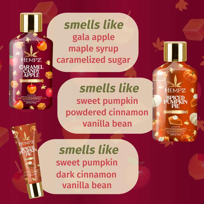 Hempz Couture Fall Faves Trio Lotion & Lip Balm Set