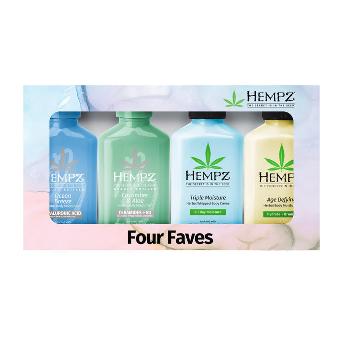 hempz couture Four Faves Mini Moisturizers Set