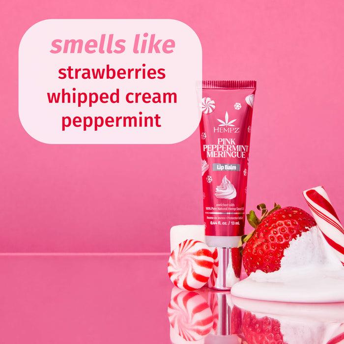 Hempz Couture Pink Peppermint Meringue Lip Balm