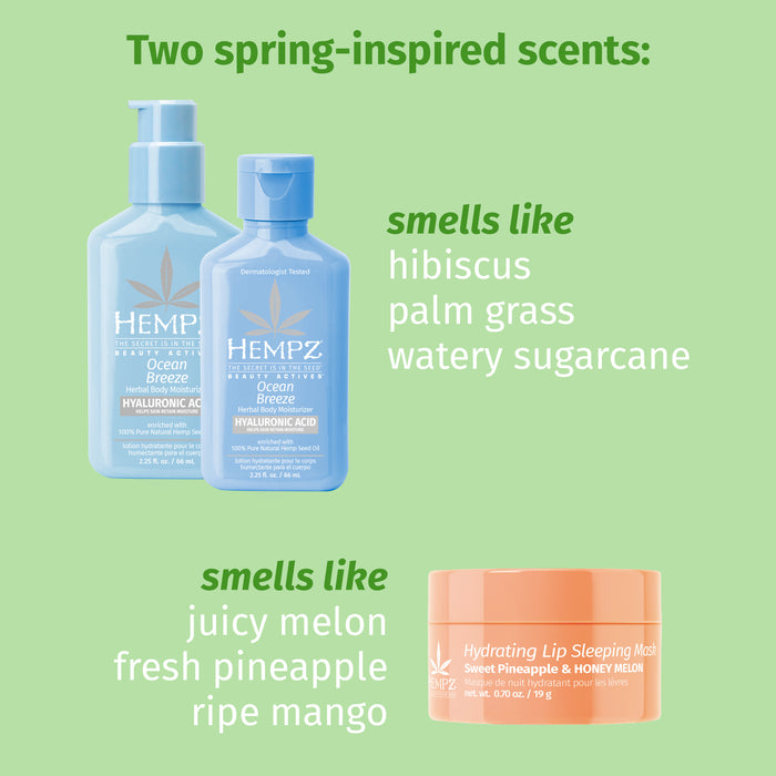 Hempz Couture Vacation Hydration Minis Gift Set