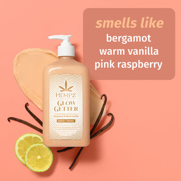 Hempz Couture Hempz Glow Getter Shimmer Moisturizing Body Lotion
