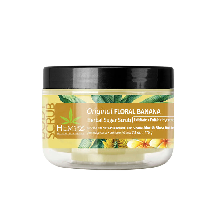 hempz couture Original Floral Banana Herbal Sugar Scrub