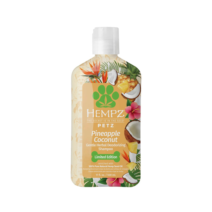 hempz couture Petz Pineapple & Coconut Gentle Herbal Deodorizing Shampoo
