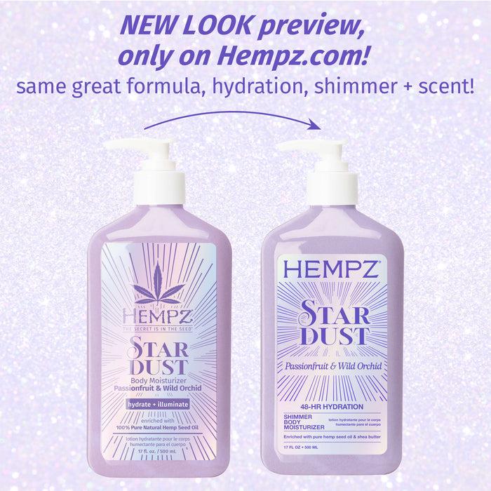 Hempz Couture Star Dust Body Moisturizer With Shimmer